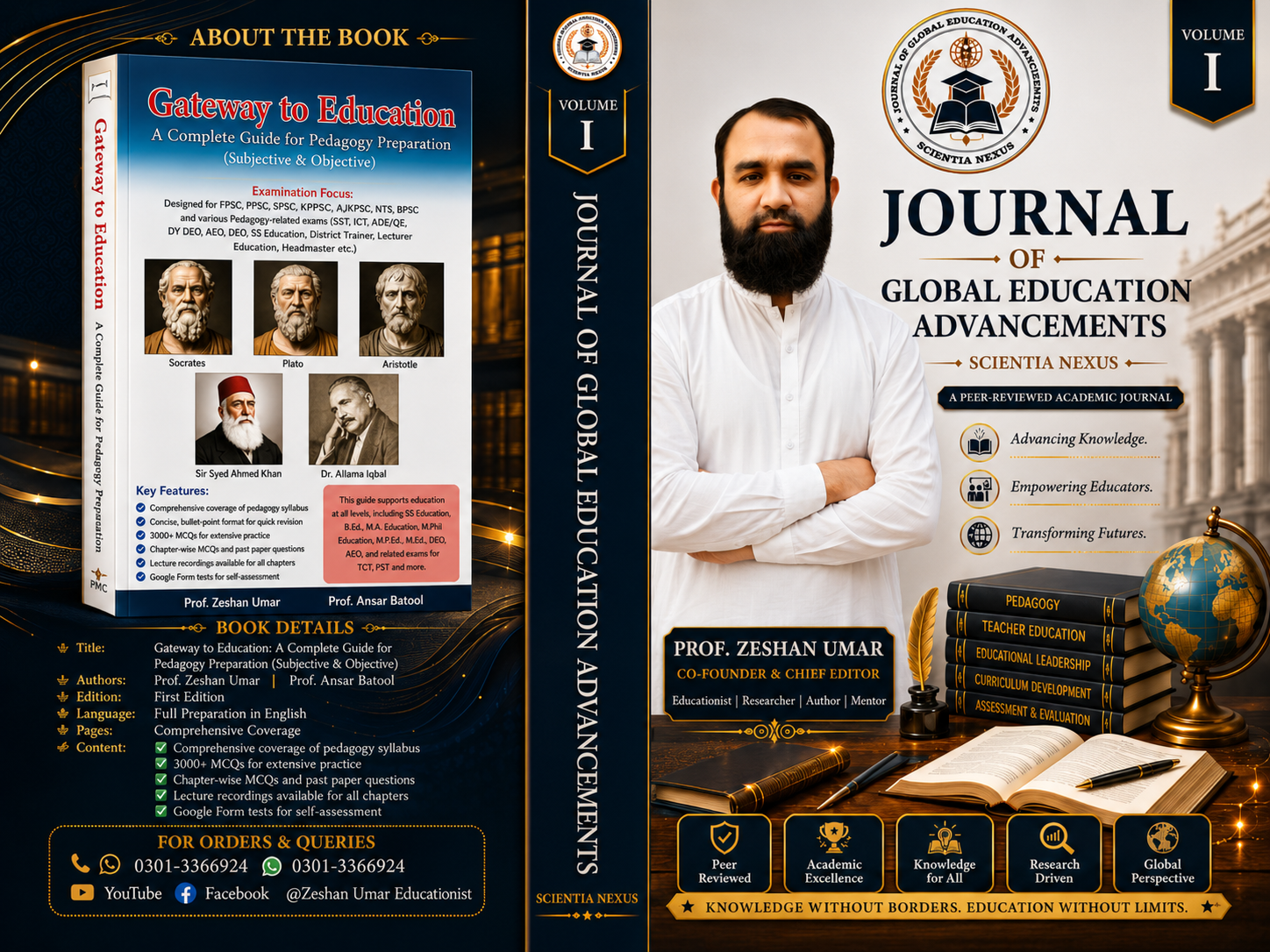 					View Vol. 1 No. 1 (2026): Journal of Global Education Advancements (JGEA) June-December (2026)
				